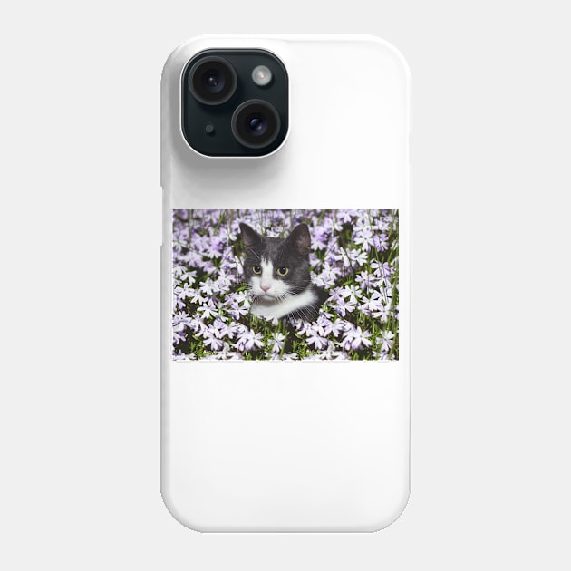 cat flower Phone Case by kawaii_shop