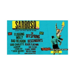 NEW SABSROSO TACO CRAFT FESTIVAL LINE UP 2019 OBBY05 T-Shirt