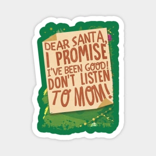 Christmas Letter to Santa Magnet