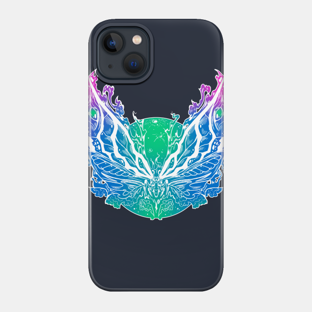 Kaiju Fantasy Moth - Mothra - Phone Case