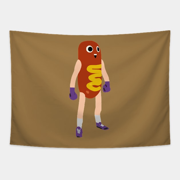 Life is Strange Hawt Dawg Man Fanart Tapestry by senaeksi