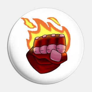 Sly Cooper - Fists of Flame Sticker Pin