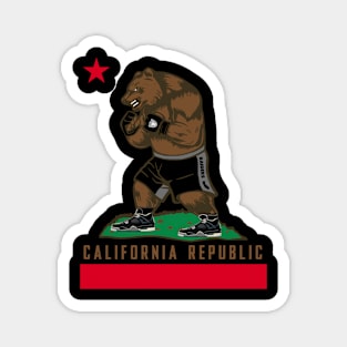 California Republic Raiders Magnet