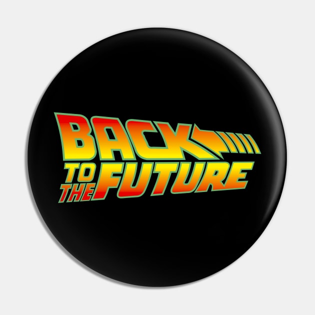 Back To The Future Pin by Buff Geeks Art