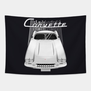 Corvette C1 1958-1960 - White Tapestry