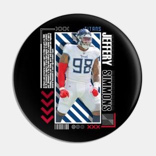 Jeffery Simmons Paper Poster Version 10 Pin