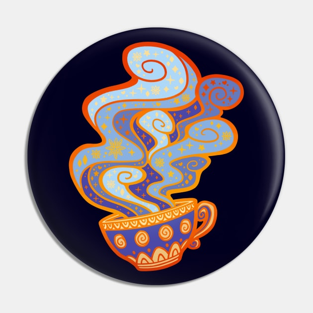 Magic Tea Pin by DoomedDreamer