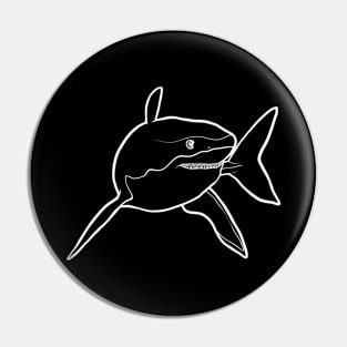 Great White Shark Pin