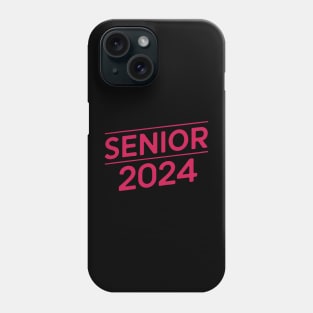 Senior 2024 Elegant Phone Case