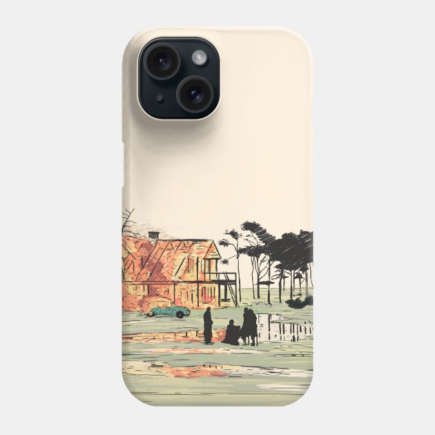 Andrei Tarkovsky's The Sacrifice Illustration Phone Case by burrotees