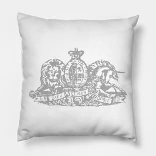 Dieu et mon droit Pillow