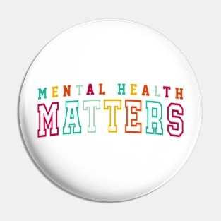 Mental Health Matters Sack The Stigma Awareness Pin