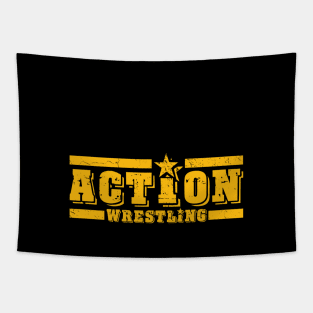 Action Wrestling Tapestry