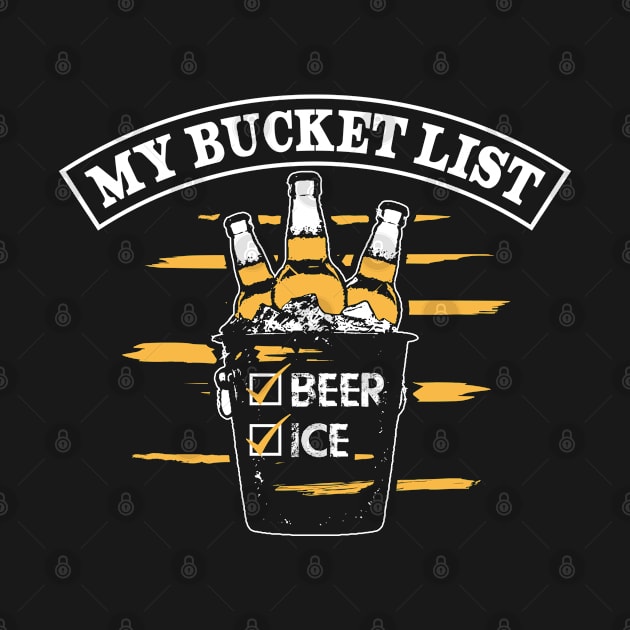 My Bucket List Beer And Ice by newera