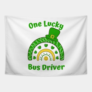 One Lucky Bus Driver Tapestry