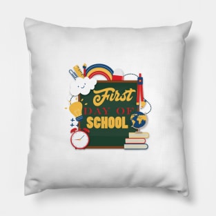 First Day of School Pillow