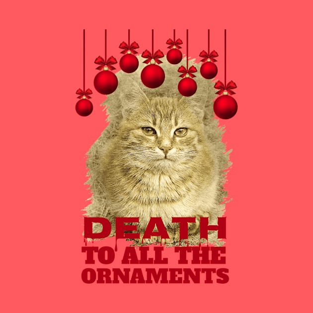 Cat Destroyer of Ornaments by blueavocado