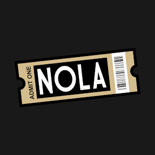 NOLA Football Ticket T-Shirt