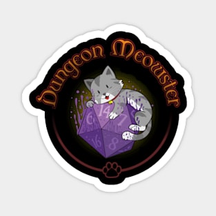 Dungeon Meowster Magnet