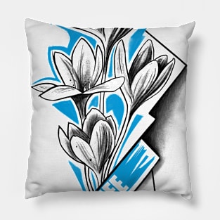 Life flowers Pillow