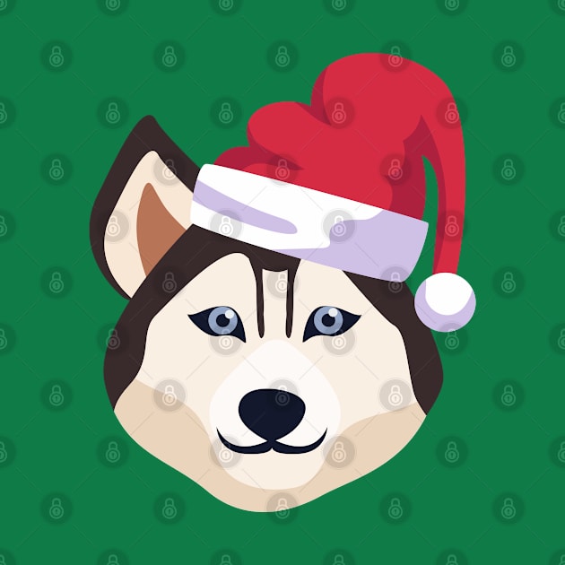 Funny Siberian Husky Dog Christmas 2020 Dog Lover Christmas by cuffiz