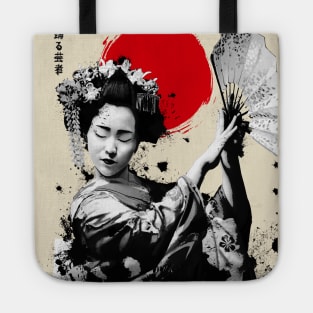 Dancing Geisha Tote