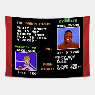 Tyson Vs Jake Paul Tapestry