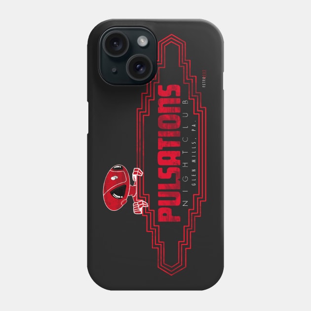 Pulsations Nightclub (featuring Pulsar)! Phone Case by Retro302