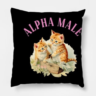 Cottagecore Weird Oddly Specific Alpha Male Pillow