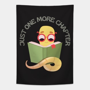 Little Bookworm Just one more chapter So many books So little time I Love Books Tapestry