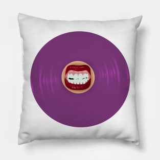 GUTS Purple Vinyl Sticker Pillow