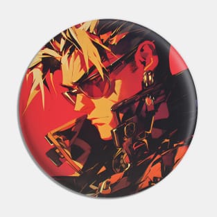 Legendary Gunslinger: Space Western Anime-Manga Adventure Pin