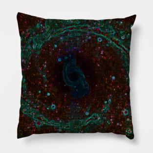 Black Panther Art - Glowing Edges 385 Pillow