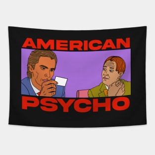 "American Psycho" Card Scene Tapestry