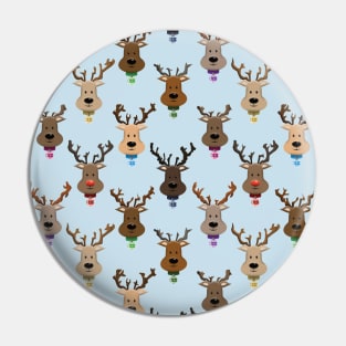 Reindeers Pattern Pin