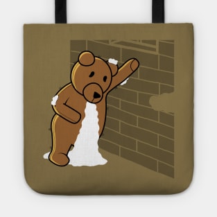 plush bear Tote