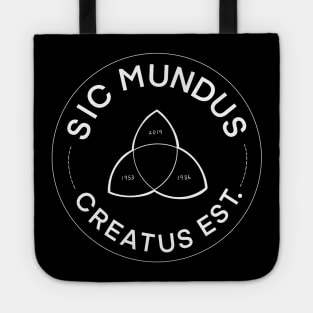 (black) dark time zones symbol with latin quote Tote