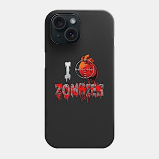 I Heart Zombies Phone Case