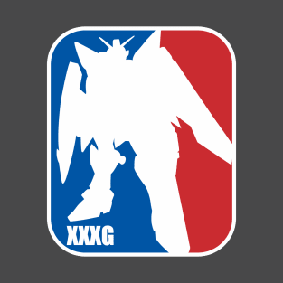 gundam wing nba logo baskelball T-Shirt