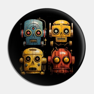 Droid Quartet Pin