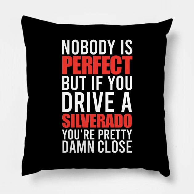 Silverado Owners Pillow by VrumVrum