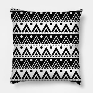 triangle geometry pattern Pillow