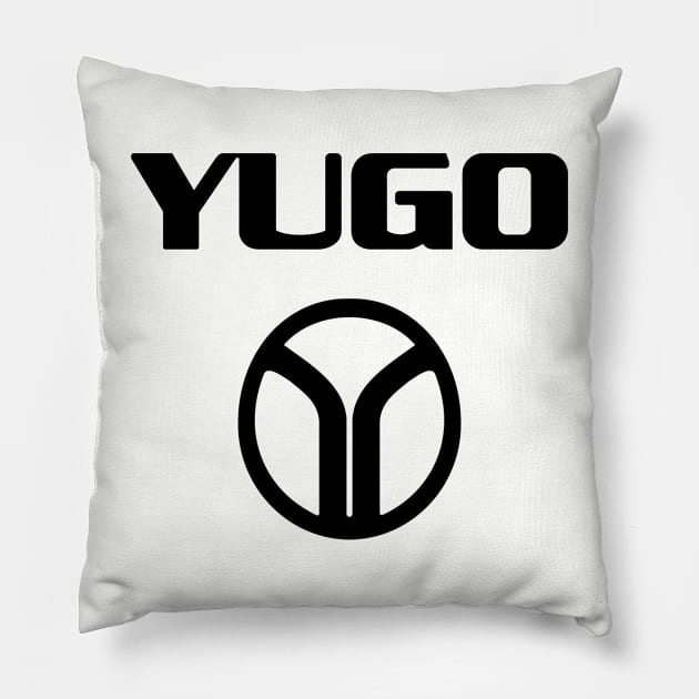 Yugo Pillow by ZdravieTees