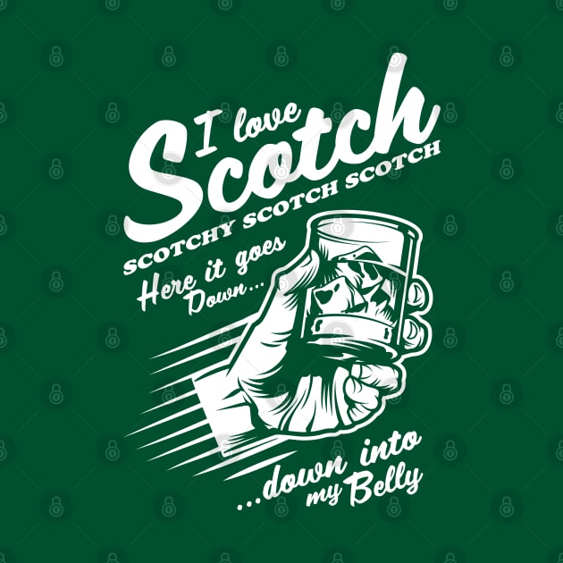 Ron Burgundy I Love Scotch - Scotchy Scotch Scotch by Meta Cortex