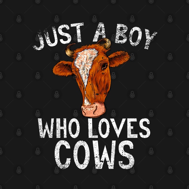 Just A Boy Who Loves Cows by simonStufios