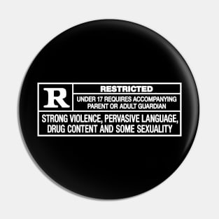 Rated R Pin