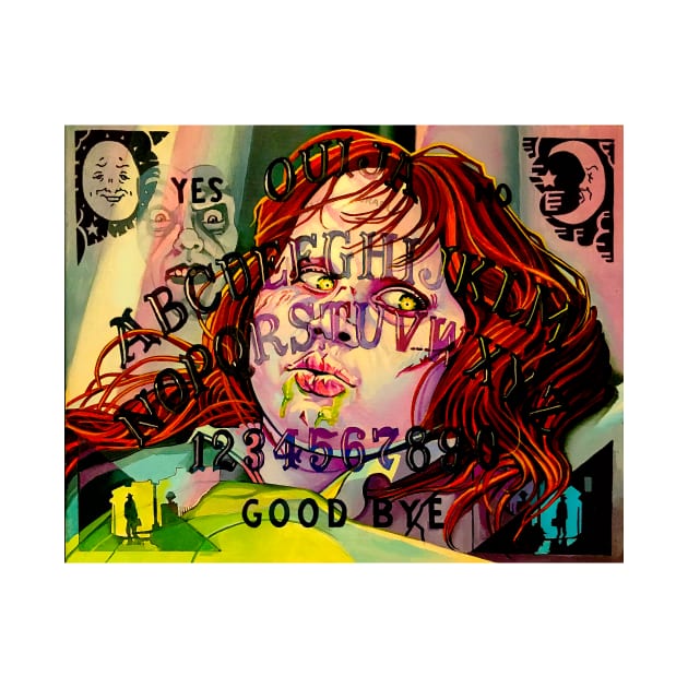 Regan's Ouija Board by Dave MacDowell Designs