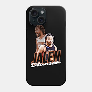 Jalen Brunson - Player New York Phone Case