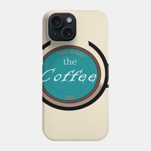 logo coffee Phone Case