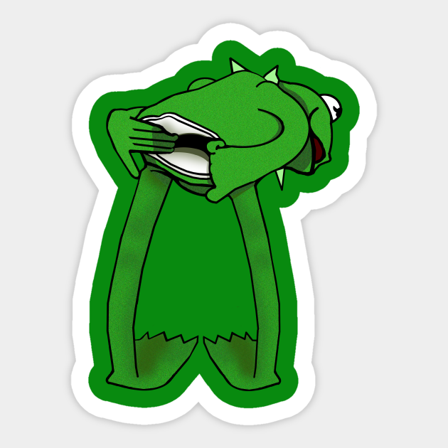 Froggy Styles Semi-Gloss and Weatherproof Sticker
